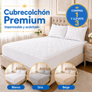 Cubrecolchón Premium Impermeable (COMPRA 1 Y LLÉVATE 3)