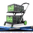 Carrito de Compras Plegable y Portátil – FlexiCart™ (Oferta Limitada)