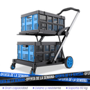 Carrito de Compras Plegable y Portátil – FlexiCart™ (Oferta Limitada)