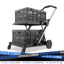Carrito de Compras Plegable y Portátil – FlexiCart™ (Oferta Limitada)